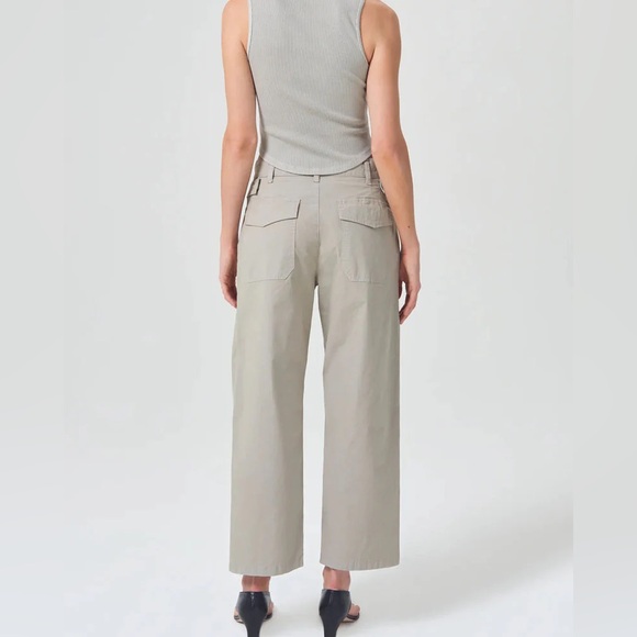 NWT Agolde Daria Cargo Utility Pants Drab Anthropologie - Picture 10 of 11